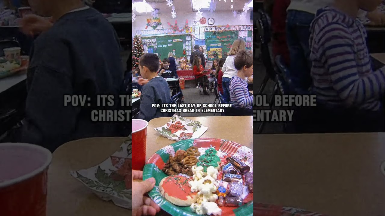 Its the last day of school before Christmas break #nostalgia #retro #2000s #childhood #vintage