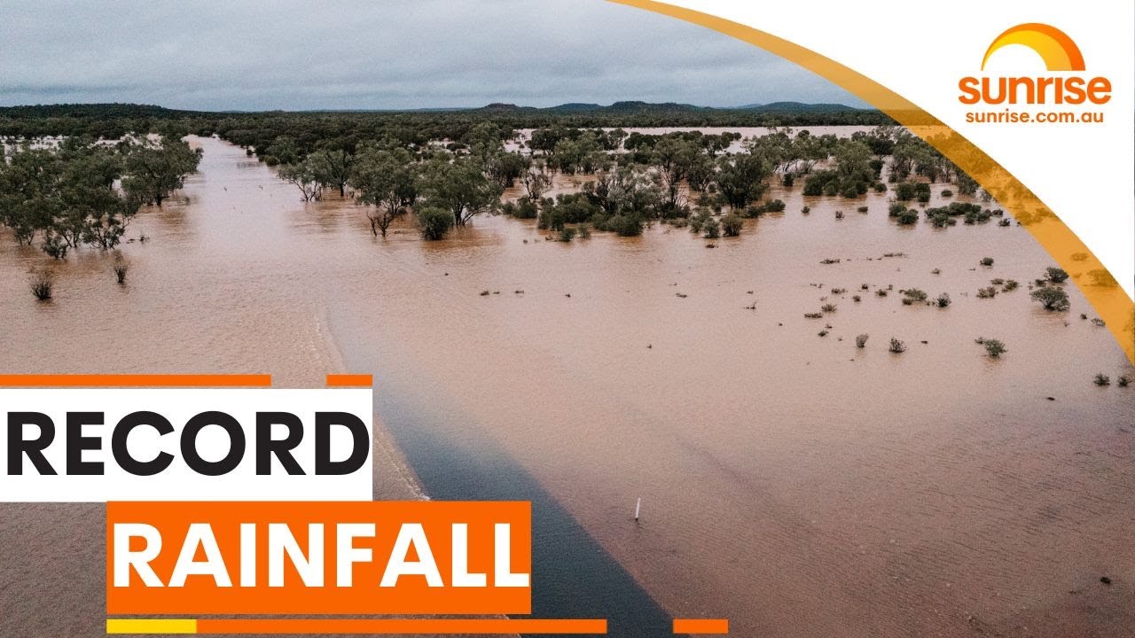 Record-breaking rain hits outback Queensland | Sunrise