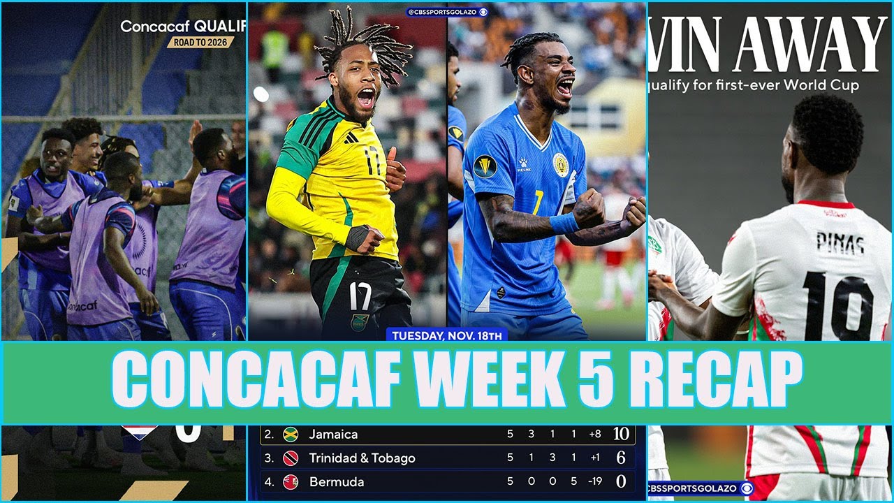 SURINAME DOMINATES, HAITI UPSET COSTA RICA | JAMAICA TRINIDAD DRAW | CONCACAF WORLD CUP 26 QUALIFIER