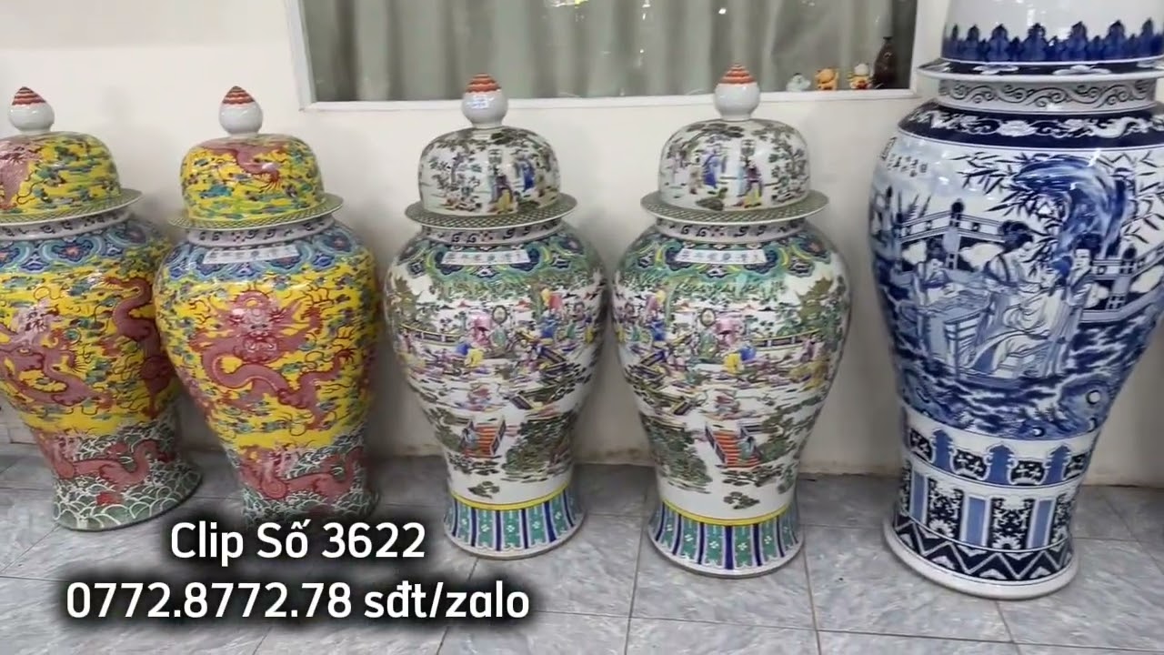 Clip 3622 Quá Nhiều Đồ Xưa Đẹp Không Nên Bỏ Lỡ, Đồ Sưu Tầm Gốm Sứ Siêu To, Đồ Gỗ Trắc - Cẩm Lai Vip