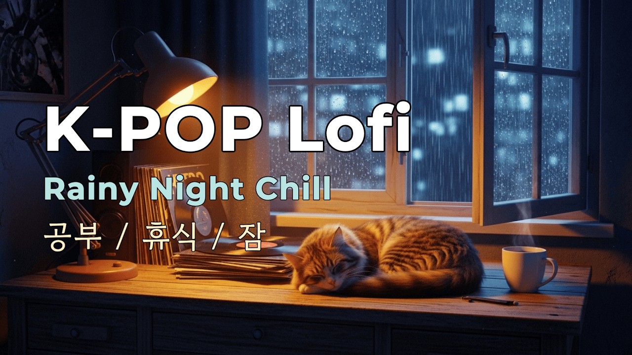 밤에 편하게 틀어 놓기 좋은 감성 노래 | Soft Korean Songs | Lo-fi Ambience for Peaceful Nights