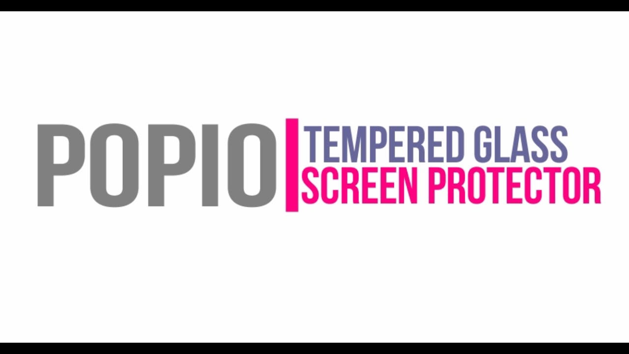 Popio.in Tempered Glass Screen Protector | Unboxing & How to apply? |