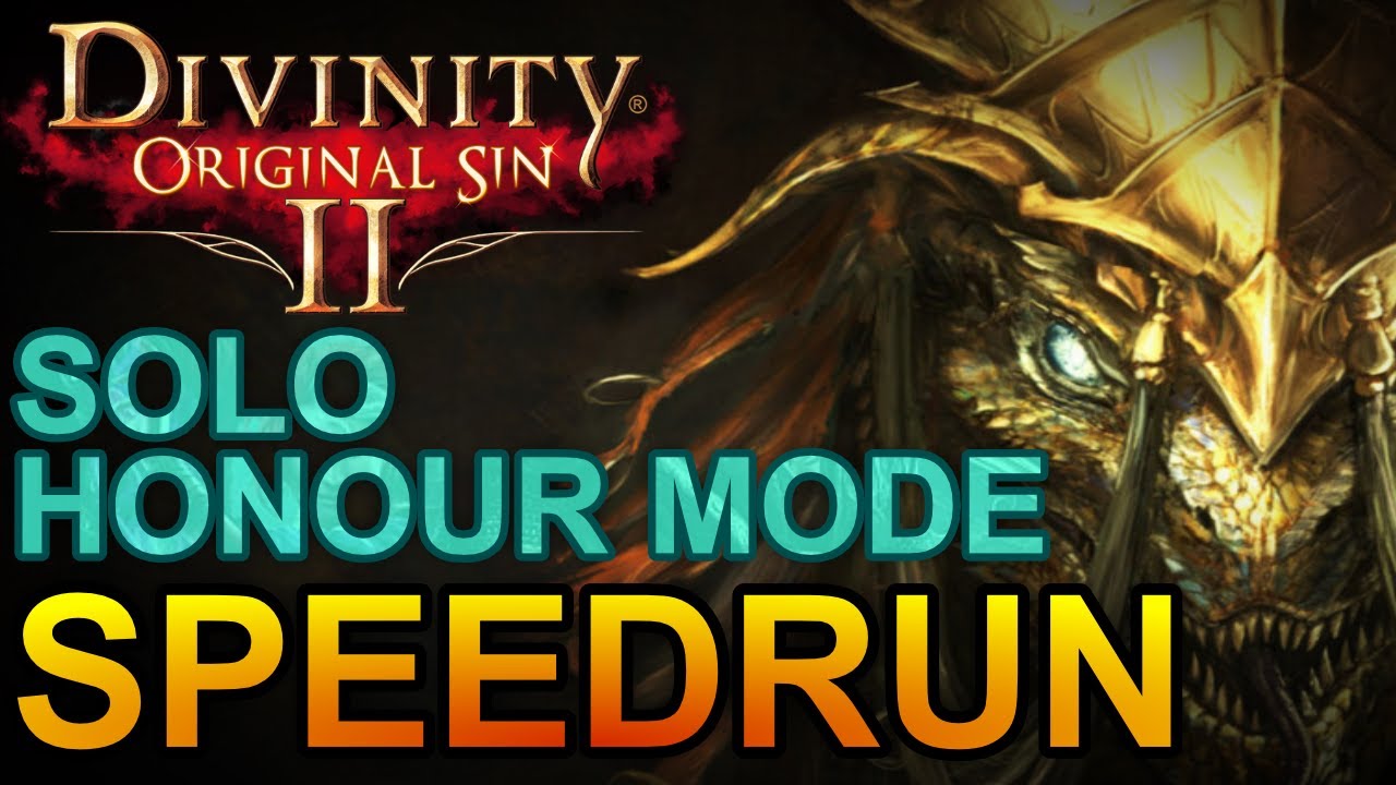 [OLD WR] Solo Honour mode in 18 minutes, Divinity: Original sin 2 DE Speedrun (any%)