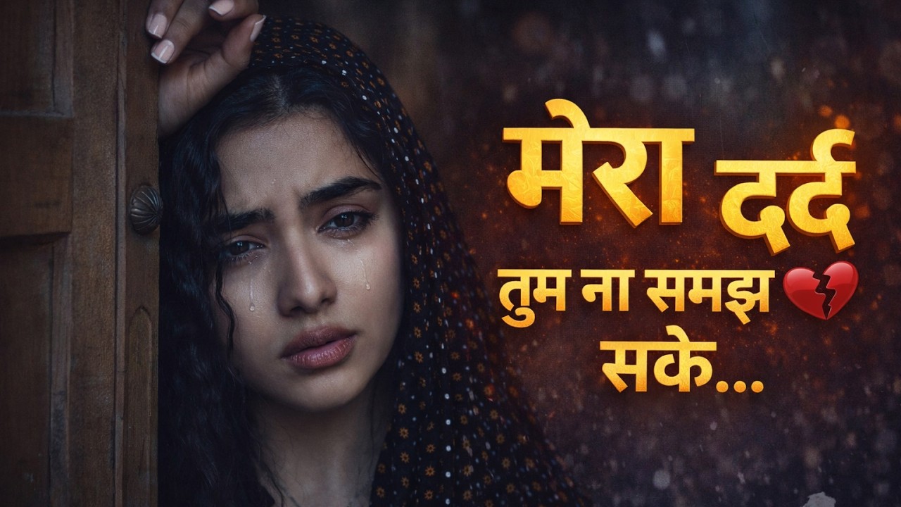 Mera Dard Tum na Samjh Sake | मेरा दर्द तुम ना समझ सके | Emotional Sad Song | Viral Hit Hindi Song