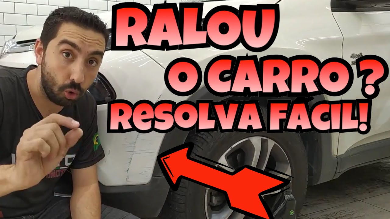 COMO RESOLVER UM RALADO NO CARRO EM 2 MINUTOS!