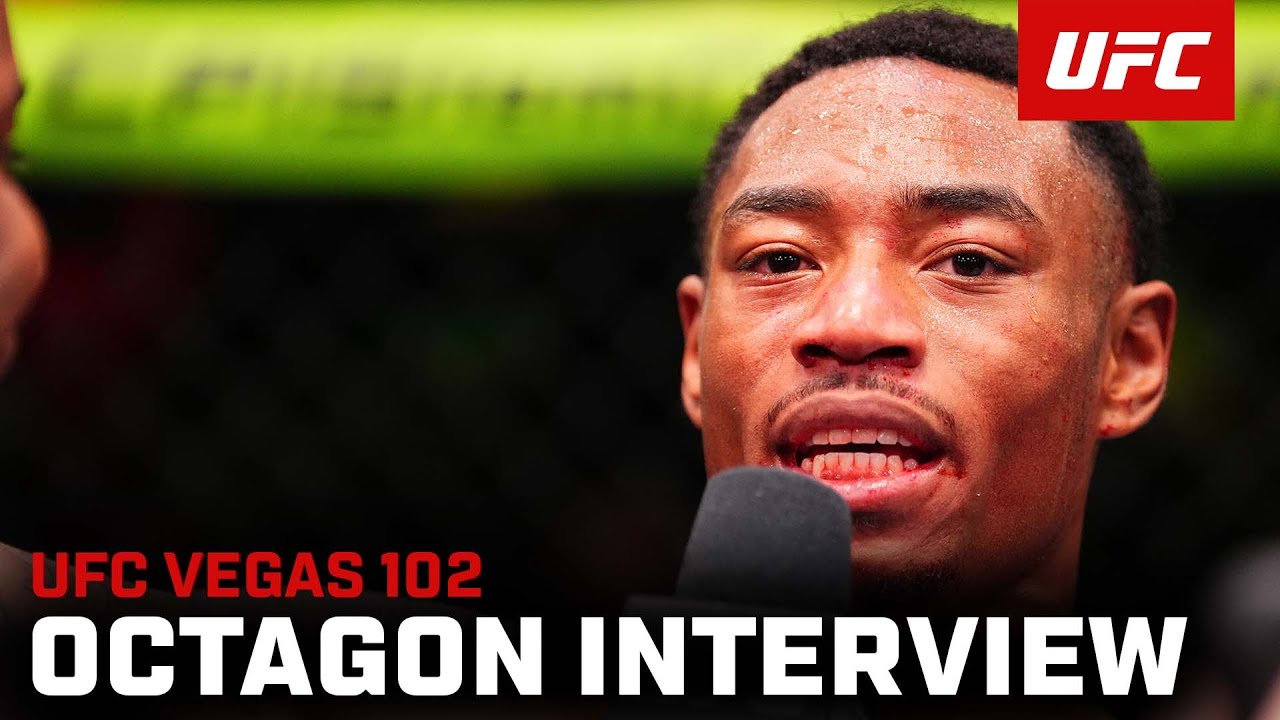 Elijah Smith Octagon Interview | UFC Vegas 102