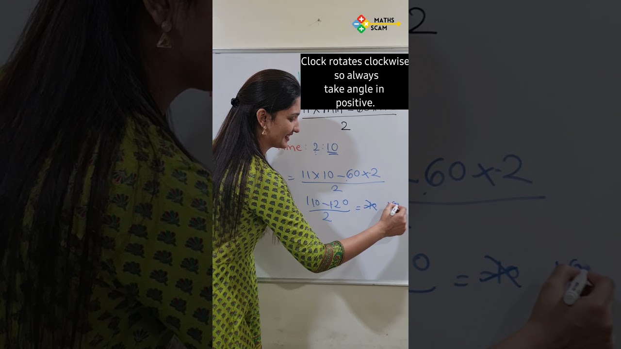Angle between Hour Hand to Minute Hand