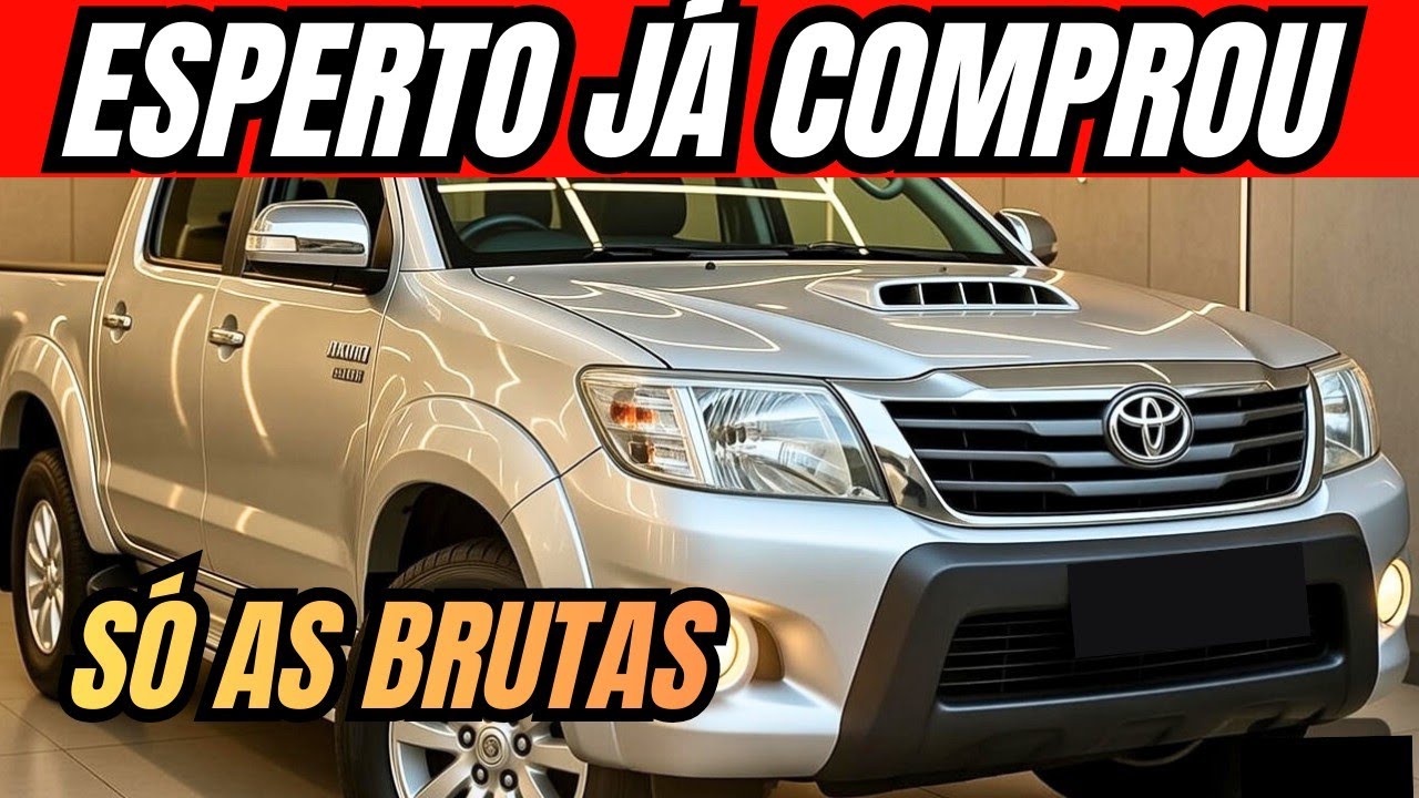 🔥📣 AS PICAPES USADAS BARATAS QUE VALEM OURO EM 2025 - NINGU&Eacute;M LIGA! 