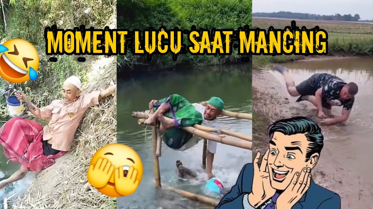 KOMPILASI VIDEO LUCU SAAT MANCING || Kumpulan video lucu 2025 #8