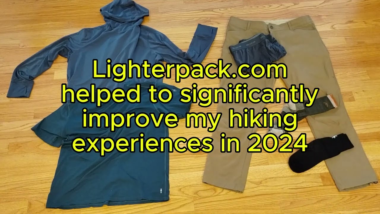 Data's Clothing Video - What to wear on a Thru Hike?  My 2025 Appalachian Trail Apparel - New & Old