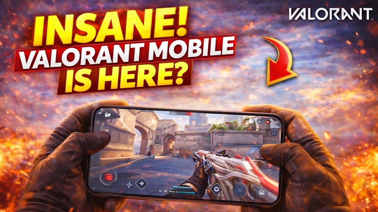INSANE VALO MOBILE 60 FPS GAMEPLAY 🥶 !