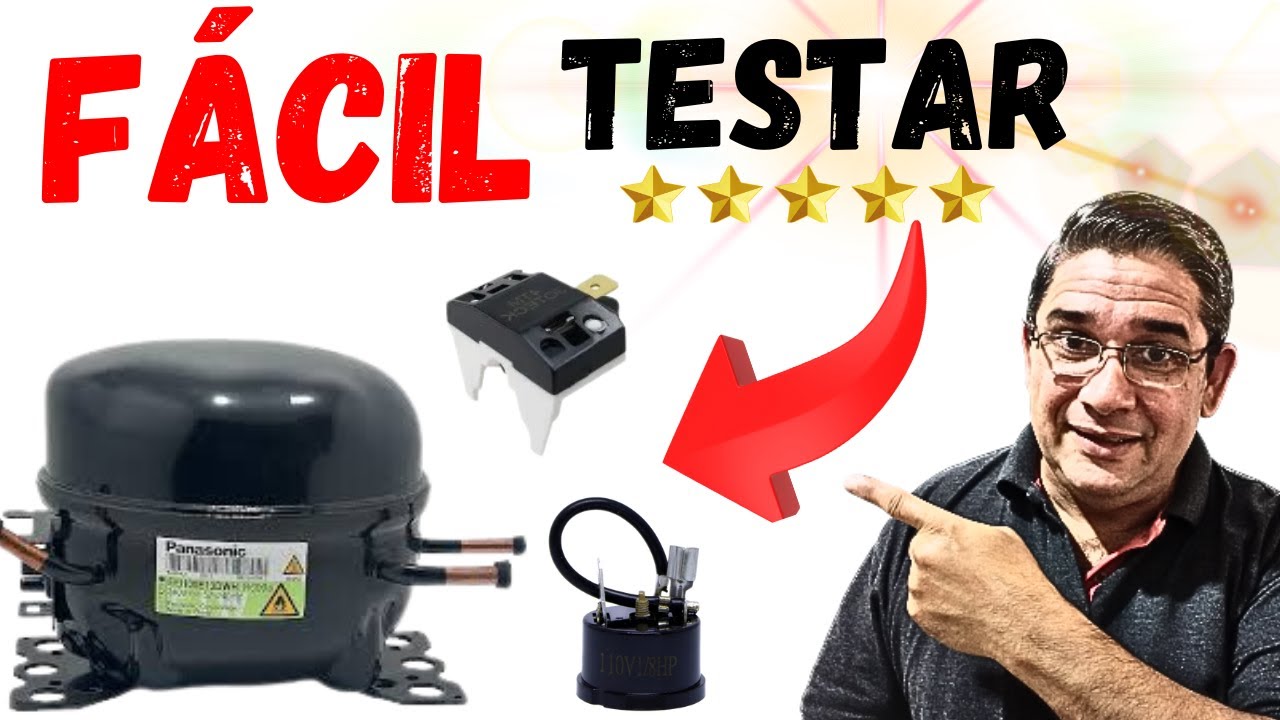 🔴como testar protetor térmico de geladeira