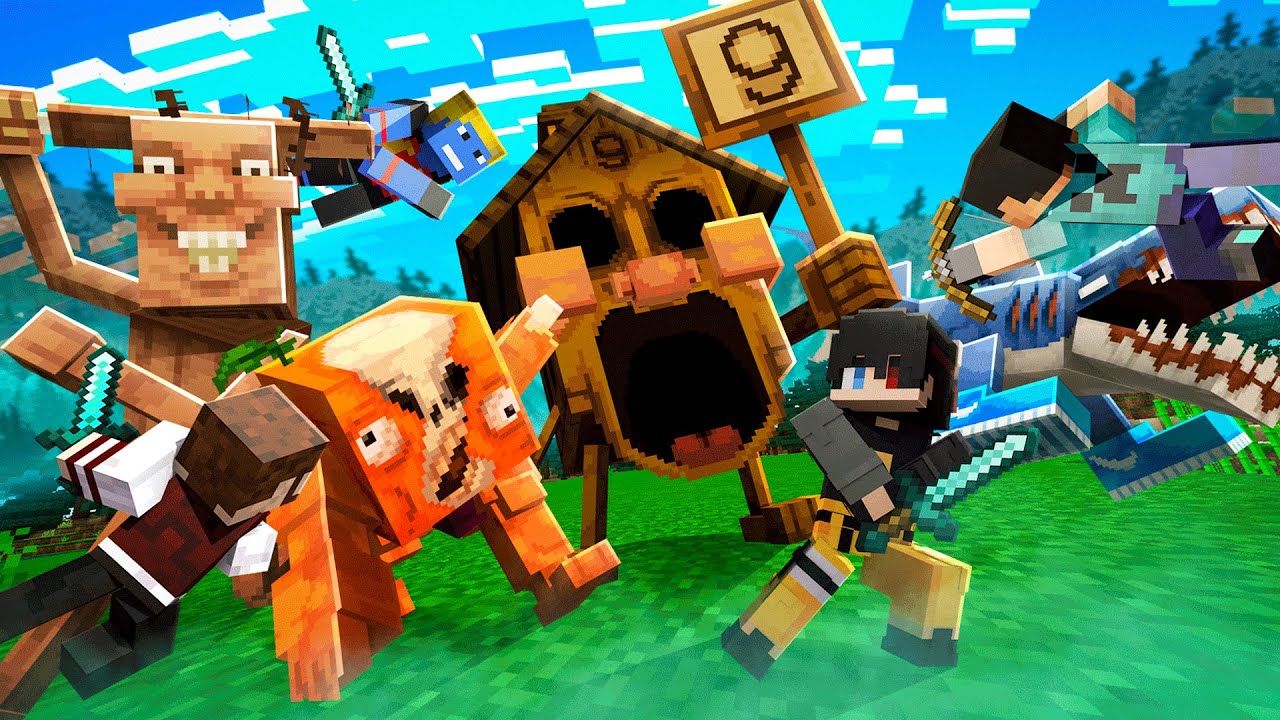SOBREVIVI A TODOS OS BRAIN ROT.EXE no MINECRAFT!