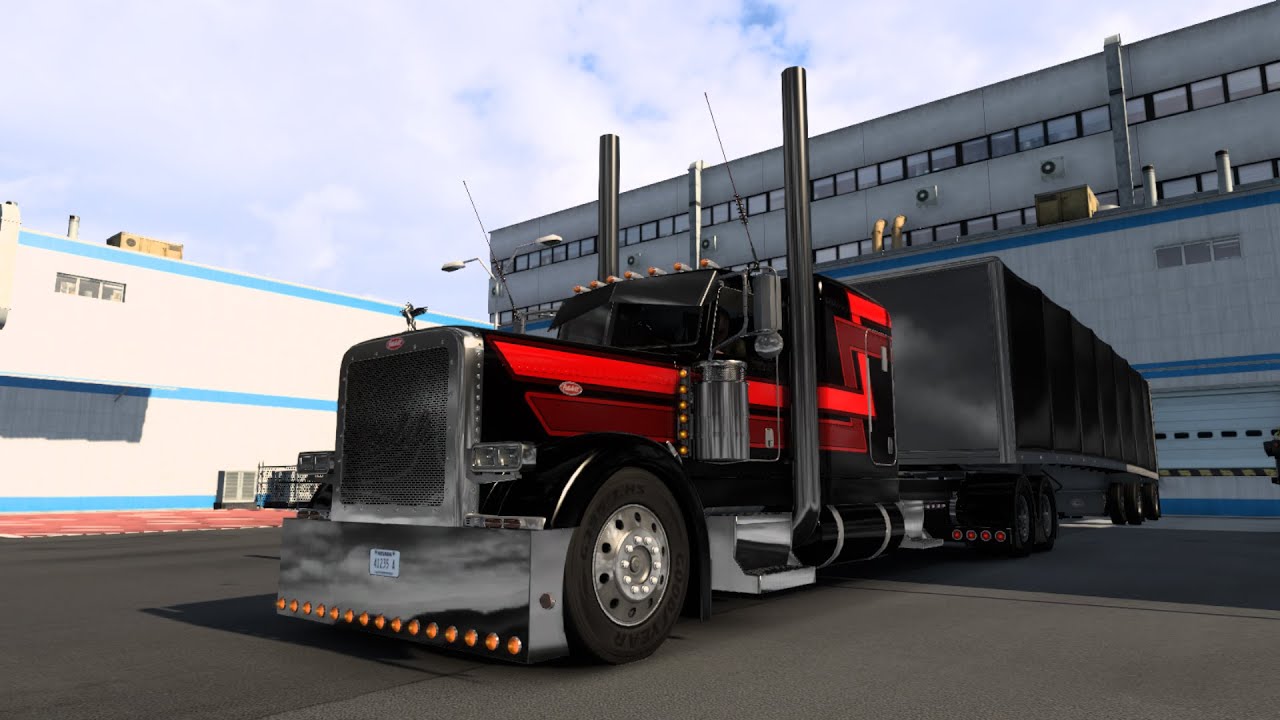 Custom Rezbilt 389 POV: American Truck Simulator