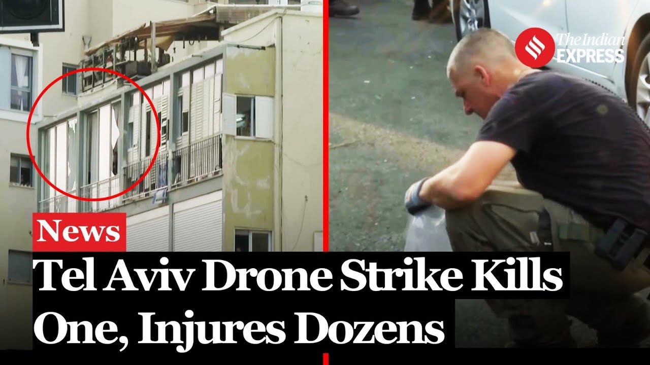 Drone Strike Shakes Tel Aviv: One Dead, Dozens Injured in Morning Explosion In Israel