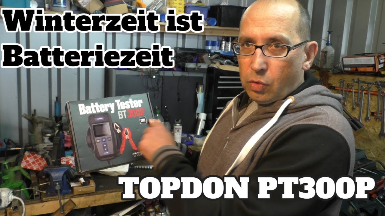 Winterzeit ist Batteriezeit - TOPDON BT300P