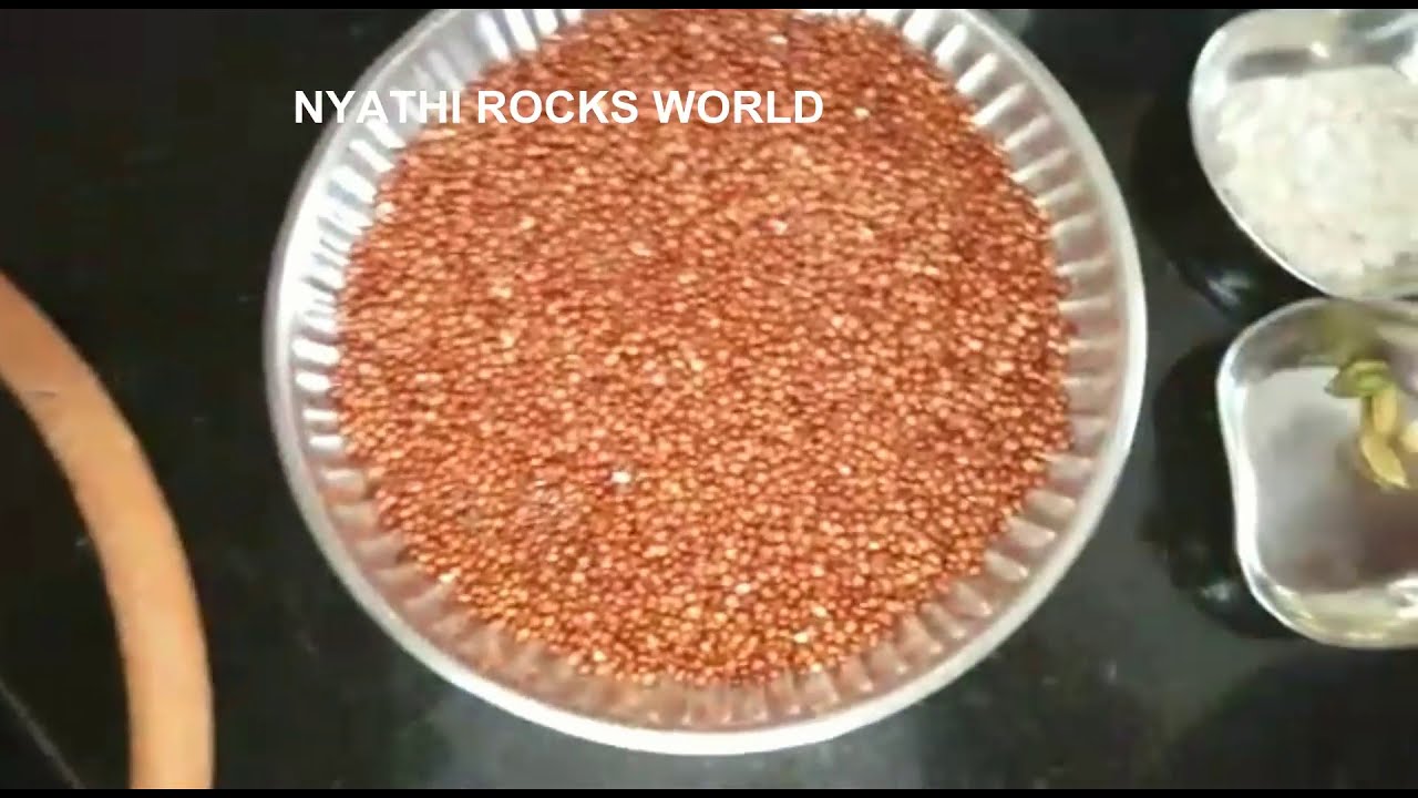 சிவப்பு சோளம் புட்டு/how to make red sorghum puttu /puttu recipes in tamil