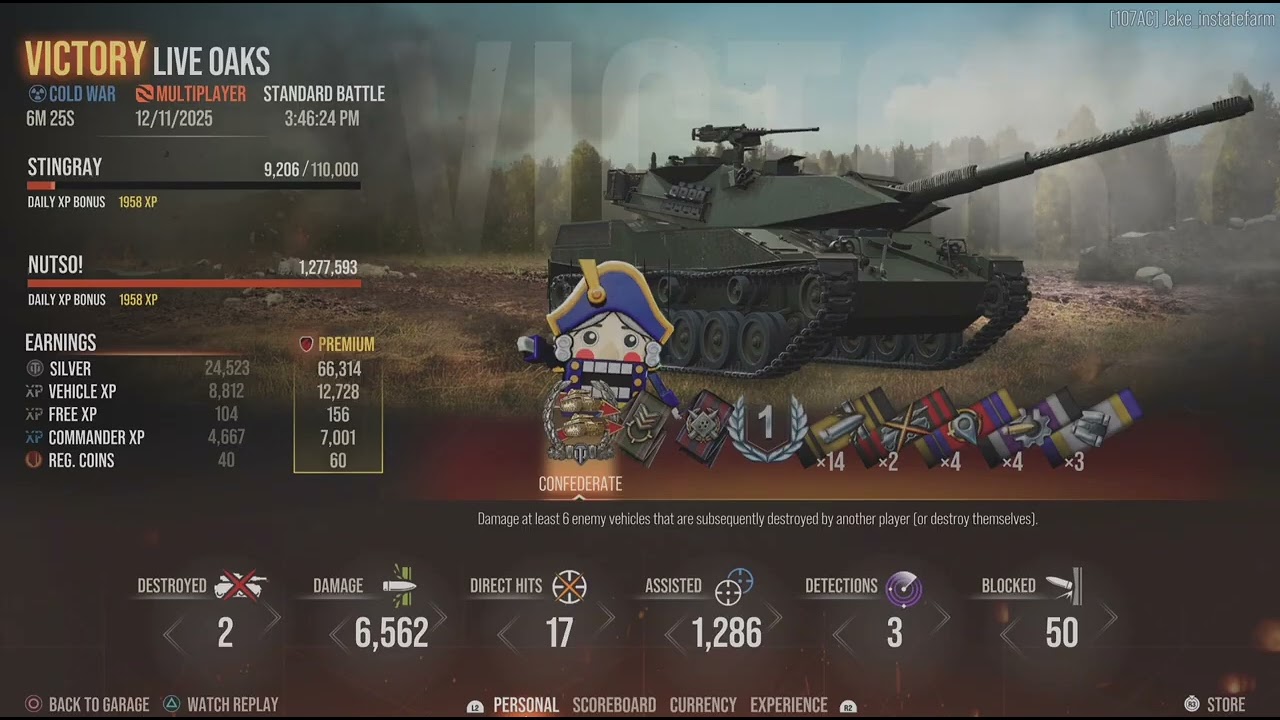 World of tanks console: Stingray isn't bad.