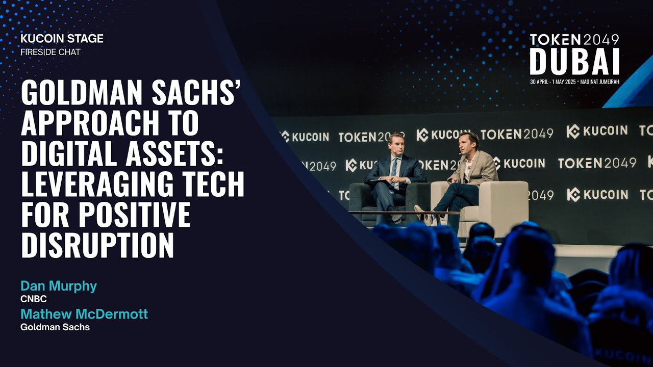 Goldman Sachs&rsquo; Approach to Digital Assets - TOKEN2049 Dubai 2025