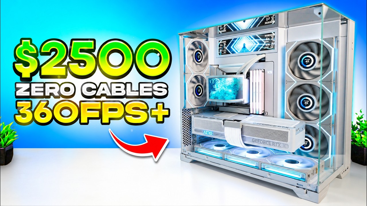 Я собрал игровой ПК за $2500 без единого провода!