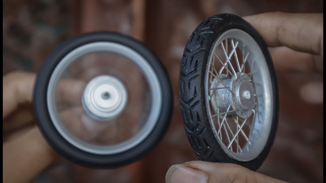 Membuat Ban Miniatur Motor