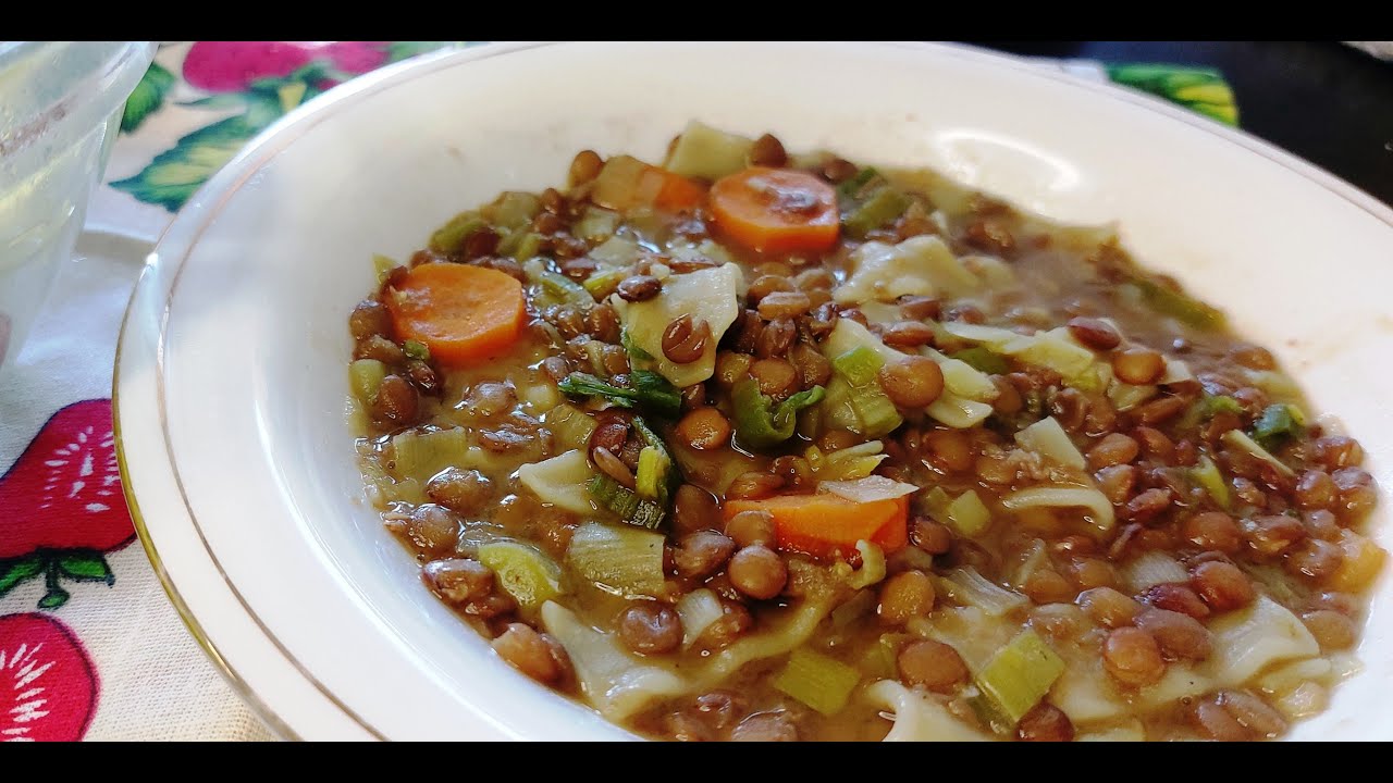 ZA DANAS VARIVO OD SOČIVA - VEGAN - LENTIL STEW FOR TODAY