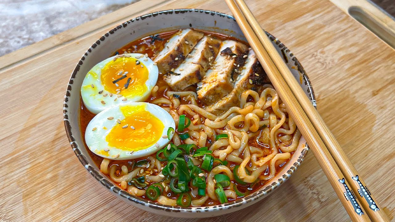 Homemade Ramen Recipe: How to Make Authentic Ramen Using Instant Noodles | Chicken Ramen