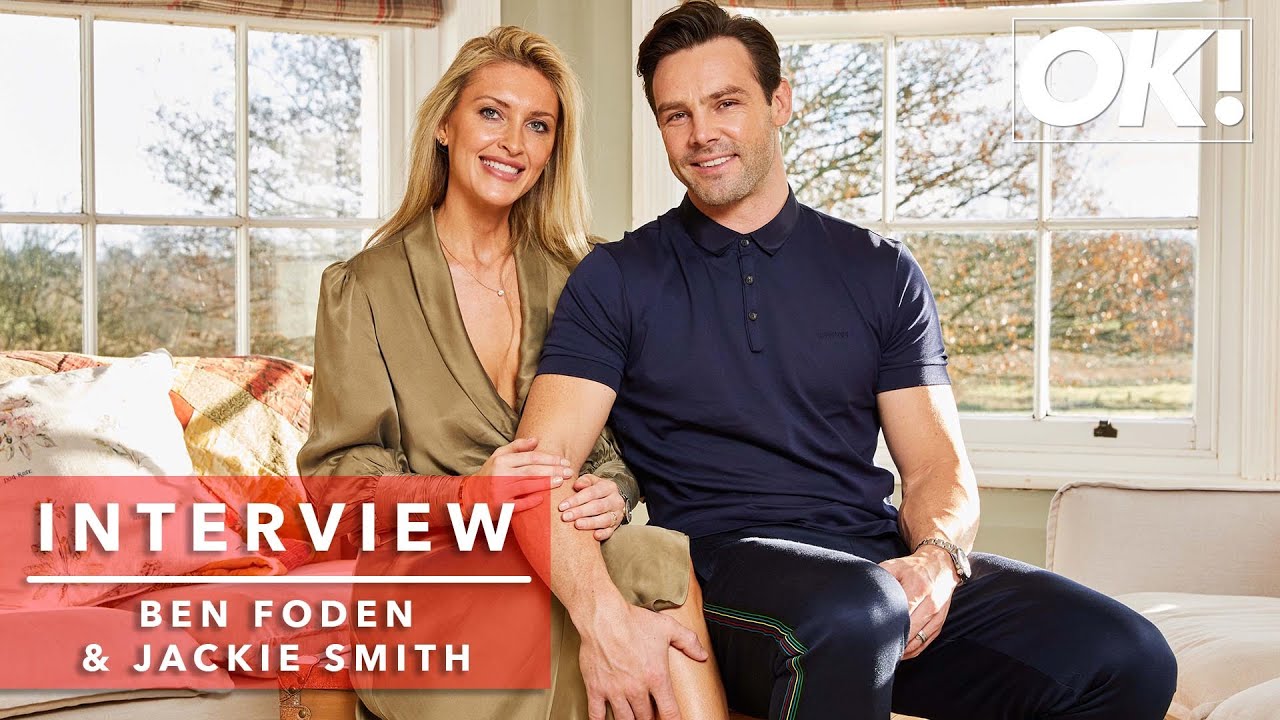 Ben Foden and wife Jackie discuss Dancing On Ice in OK! exclusive