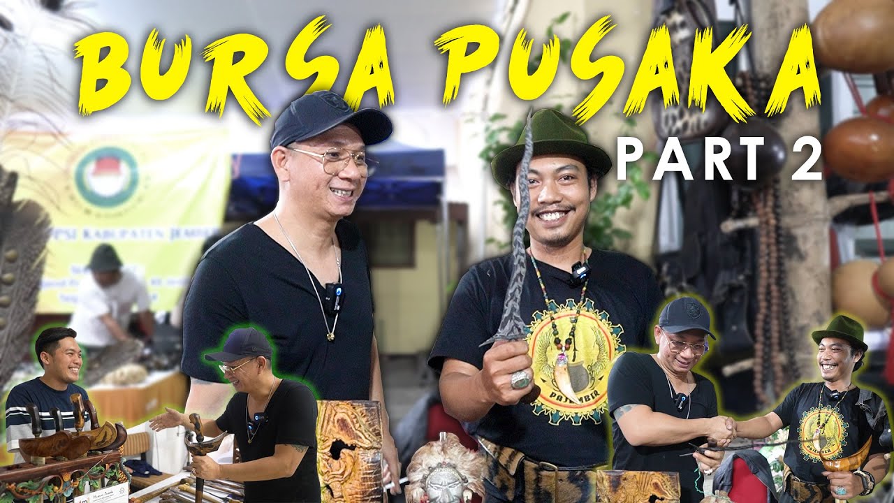Dapat Keris Pamor Naga Rangsang di Bursa Pusaka Jember