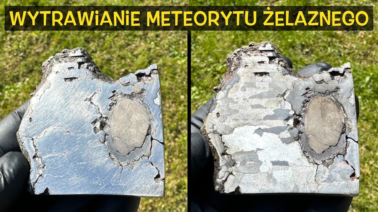 Jak wytrawić meteoryt żelazny chlorkiem żelaza(III)?