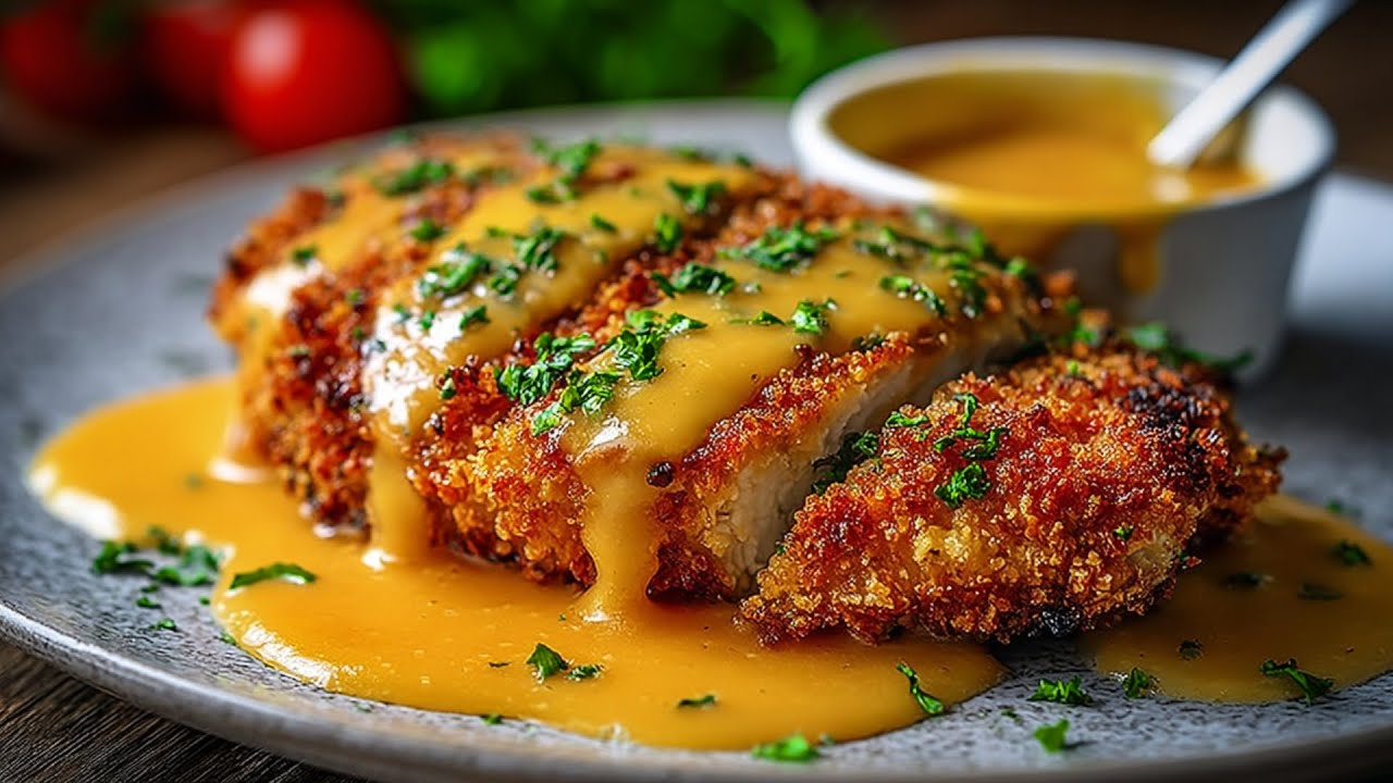 Вот как я готовлю курицу! Хрустящий куриный шницель — идеальный ужин!