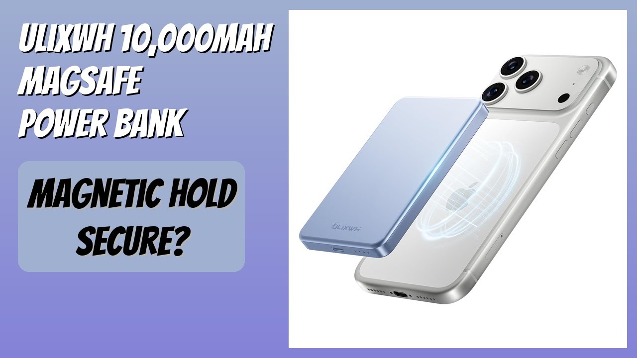 REVIEW (2026): ULiXWH 10,000mAh MagSafe Power Bank. Features