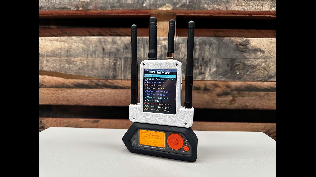 ESP32 Marauder -  Double Barrel 5G - 1st Set Marauder Firmware Update Guide