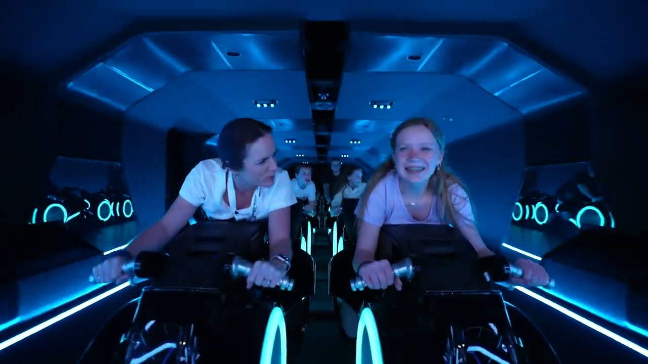 We Rode Tron and It Was INSANE!