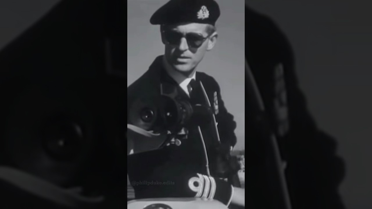 Young Prince Philip || #princephilip #britishroyalfamily