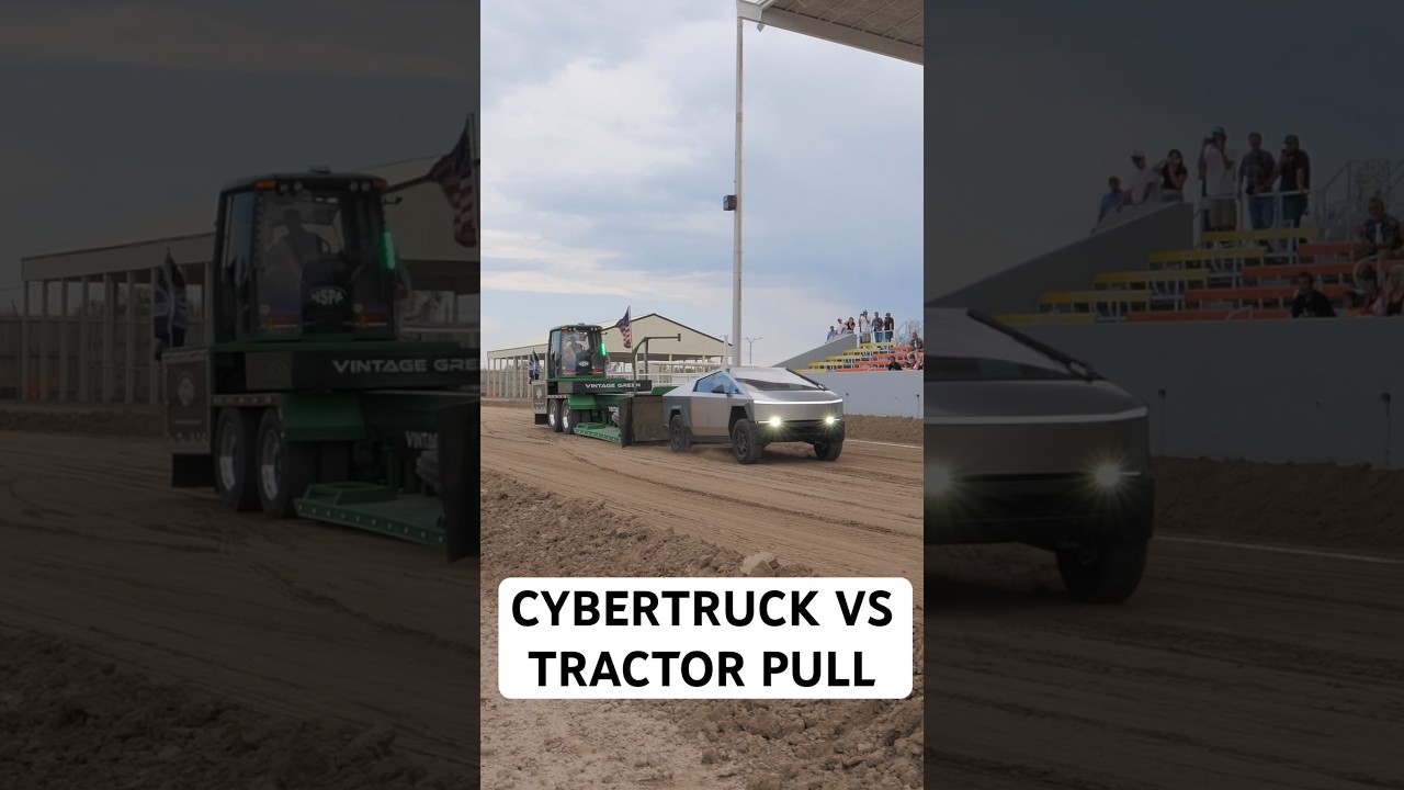 Will the Cybertruck survive a tractor pull?