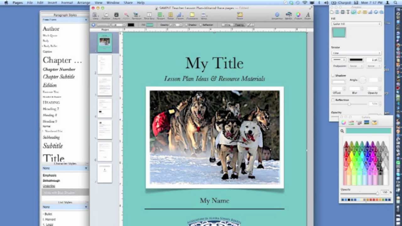 How to Create an ePub Digital Book Using Pages