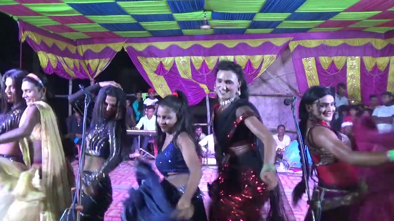 2 लालु यादव नाच पार्टी lalu nach party jhajhra नाग पंचमी मेला कोलह्टा कांकर घाट 2024 #nach #nautanki