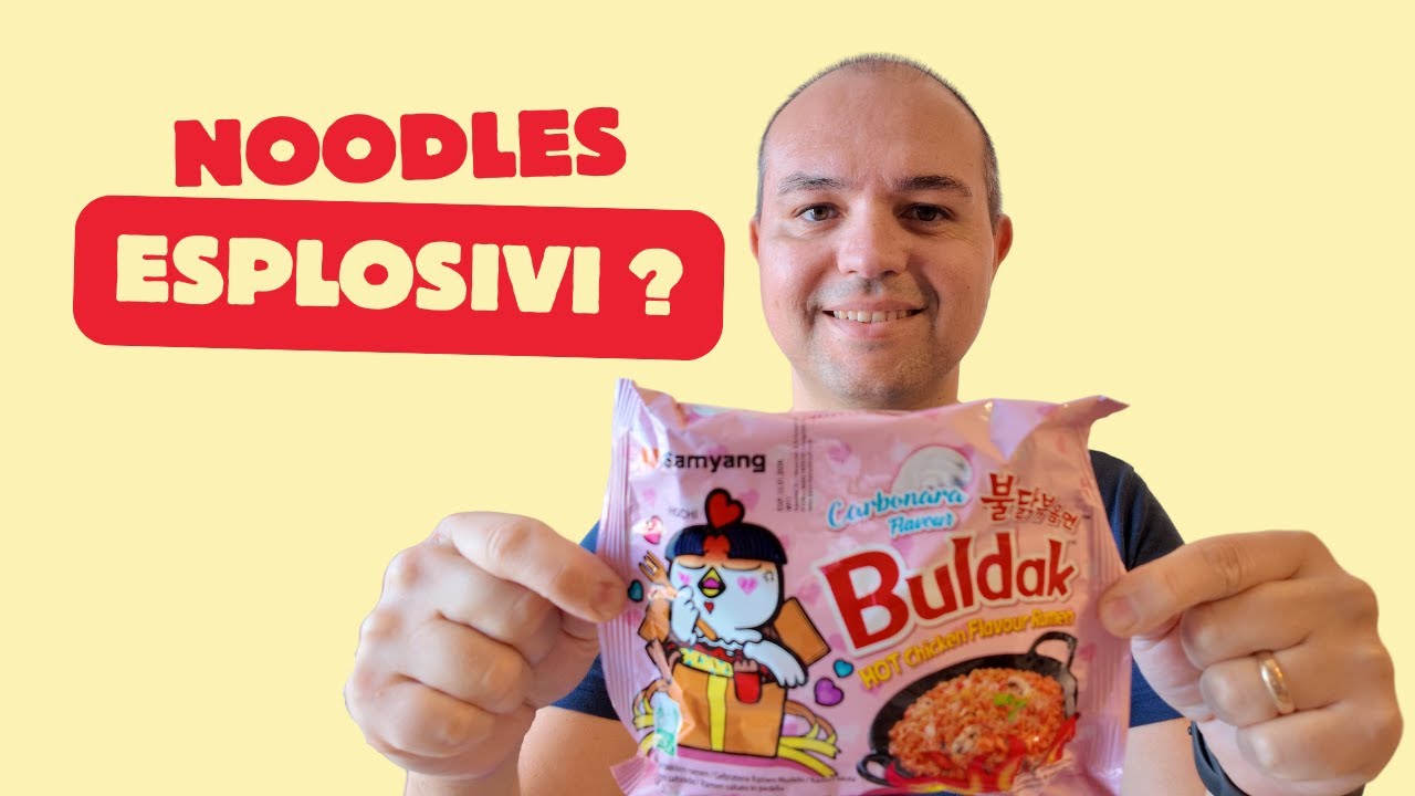 Hai mai provato i noodles Buldak alla Carbonara? 🔥