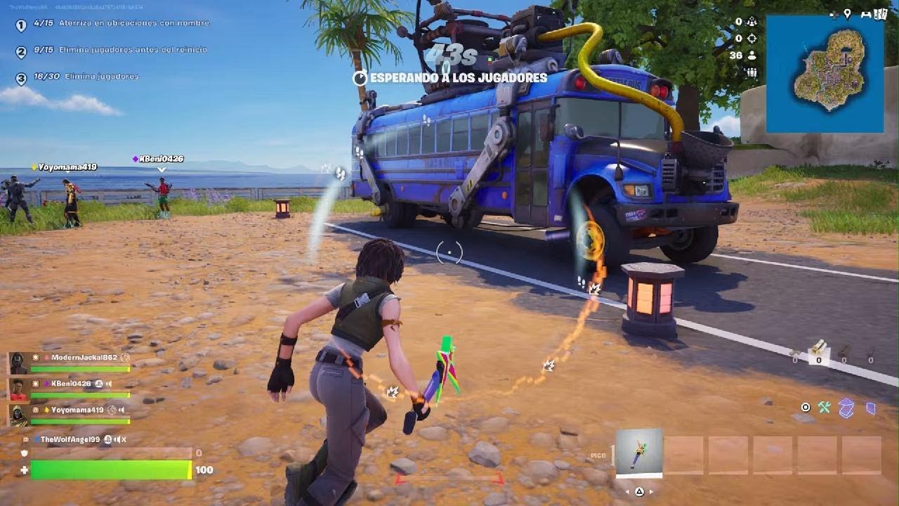 Fortnite_PS5 Clasificatoria de Recarga, Victoria en escuadrón