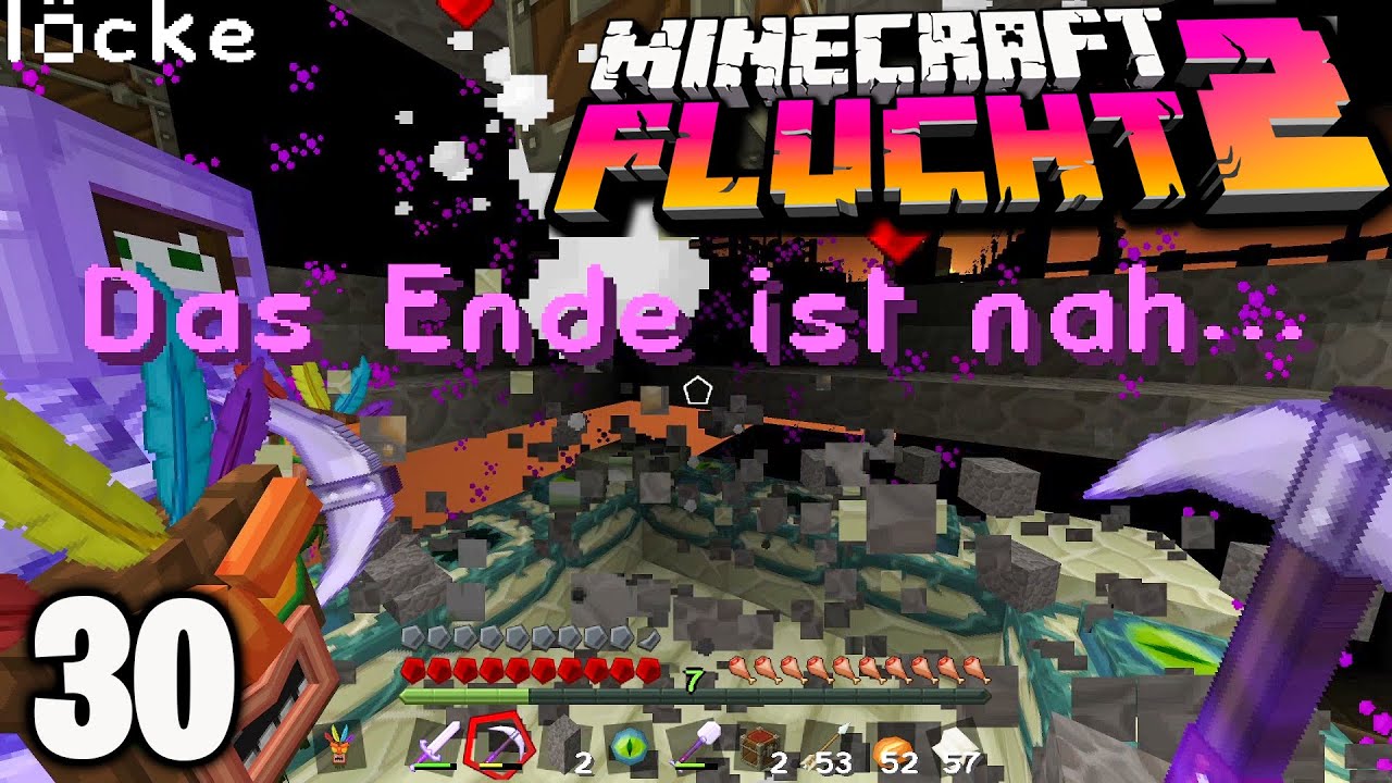 Das END PORTAL erscheint! ☆ Minecraft FLUCHT 2 #30