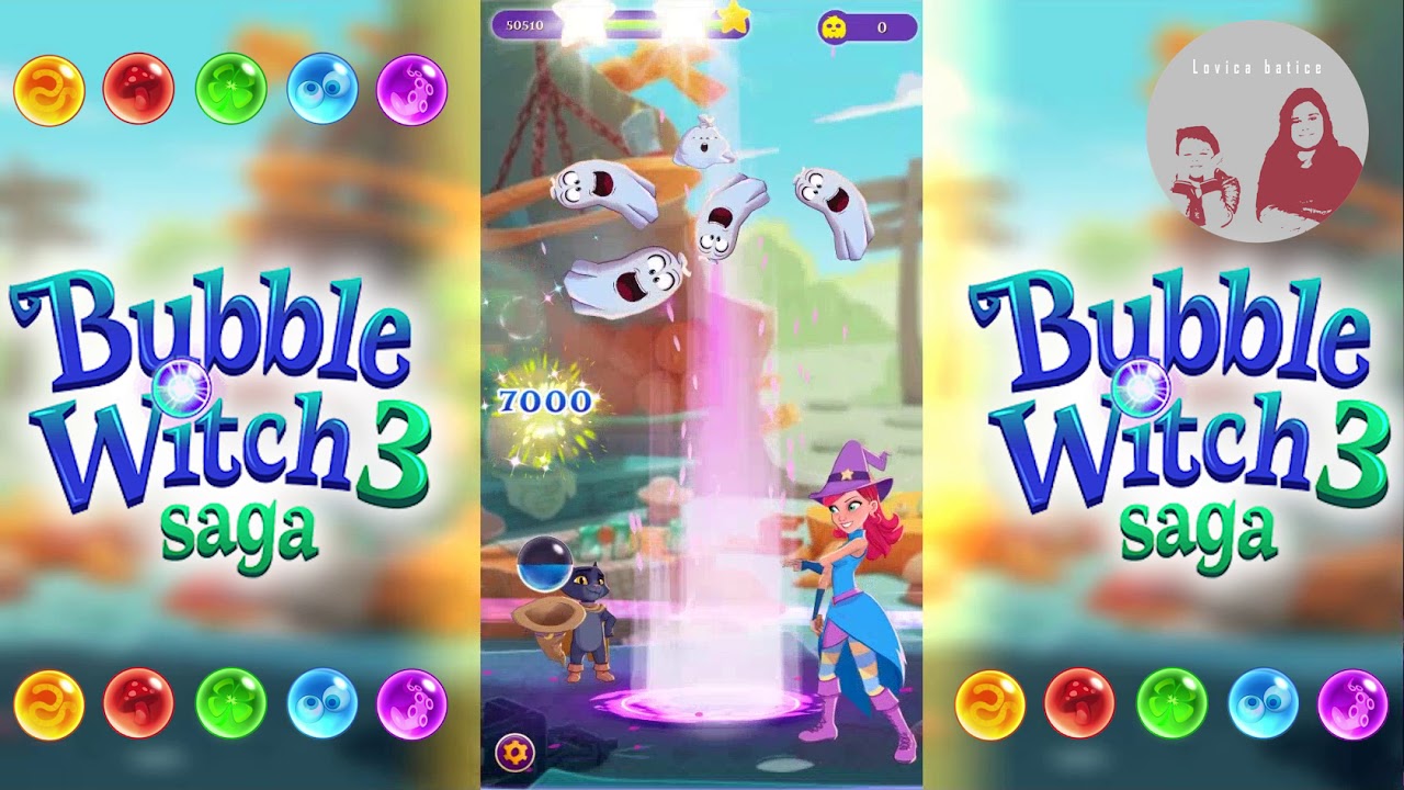 Bubble Witch Saga 3 - Level 26 - 30 - Gameplay