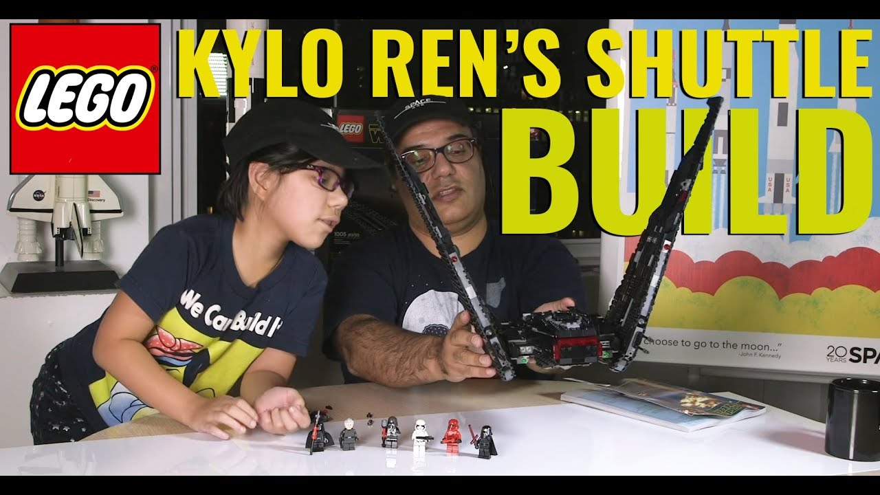 Space.com Builds: LEGO Star Wars Kylo Ren's Command Shuttle