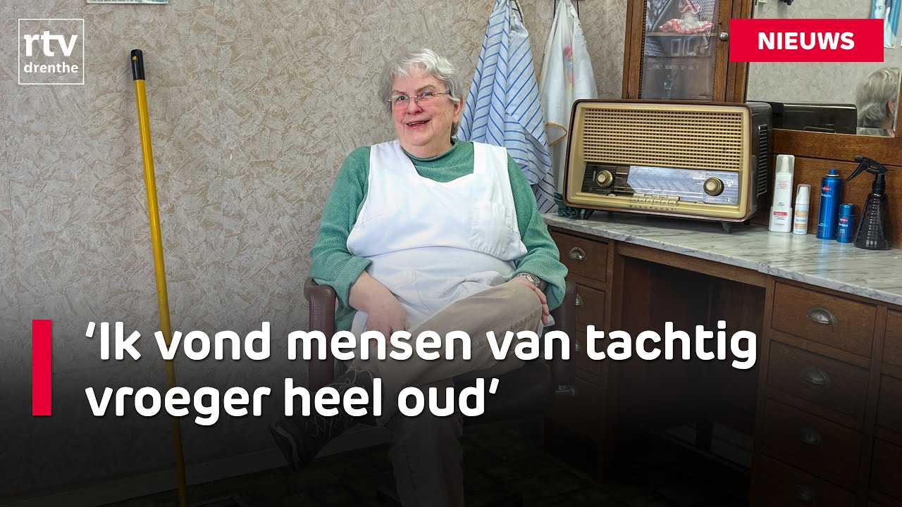 Tineke (80) knipt al bijna 65 jaar in haar eigen kapsalon | RTV Drenthe