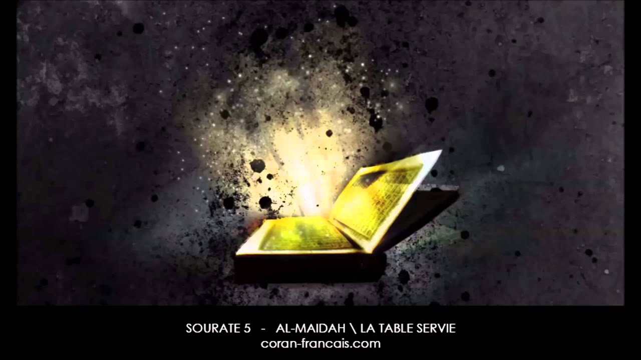 Sourate 5 - AL-MAIDAH en français (La Table Servie)