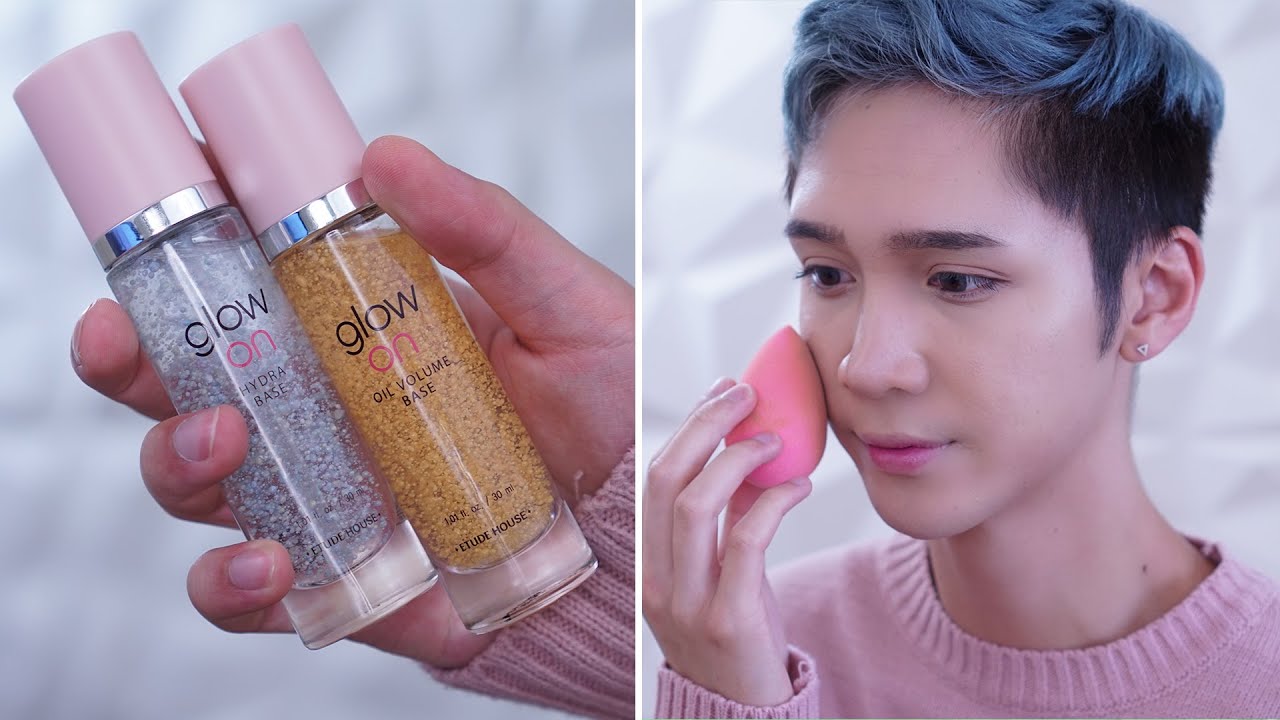NEW! Etude House Glow On Hydro/Oil Volume Base Review- Edward Avila