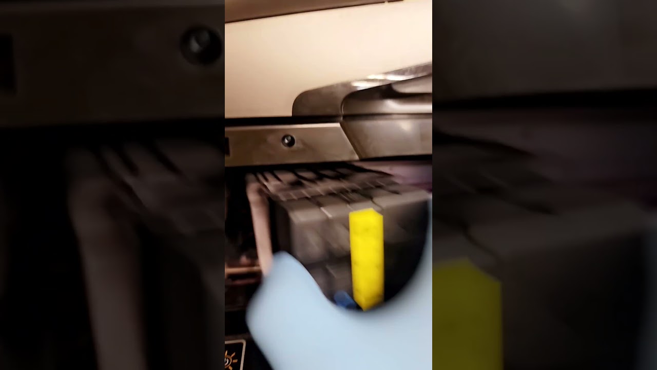 HP 8600 Plus, Premium Printhead Replacement/Installation. #PrinterRepairs #PrinterFixes #Printer