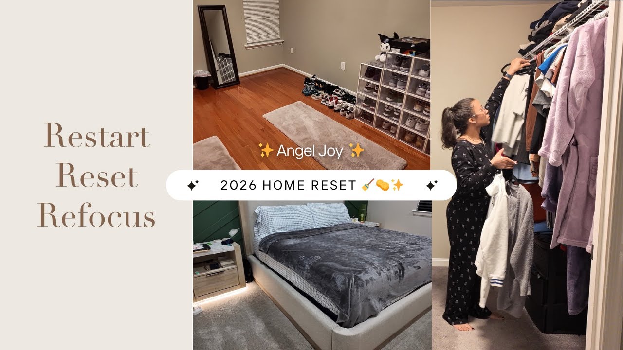 ✨ 2026 New Year Reset Vlog 🏠✨