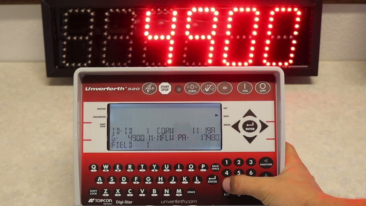 How To:  Digistar 520 Scale Recalibration