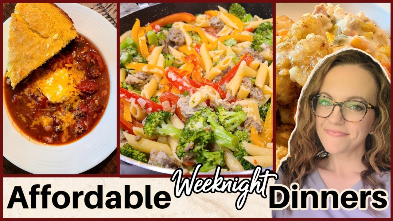 EASY WEEKNIGHT RECIPES | AFFORDABLE  DINNERS | DINNER INSPIRATION | WINNER DINNERS | NO. 103